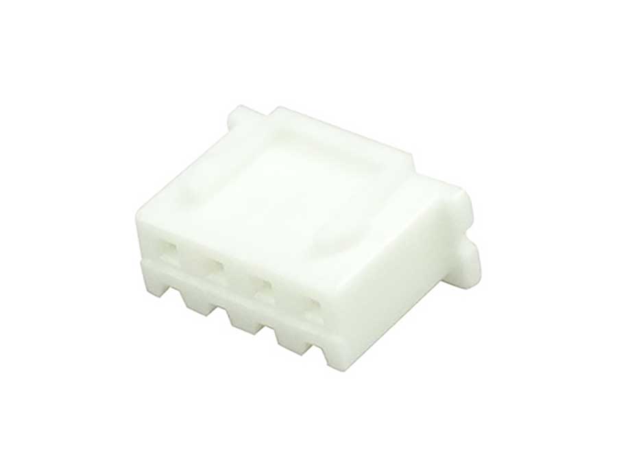 JST Serie XH Conector Poste 2,5 mm Hembra Aérea 4 Contactos XHP4