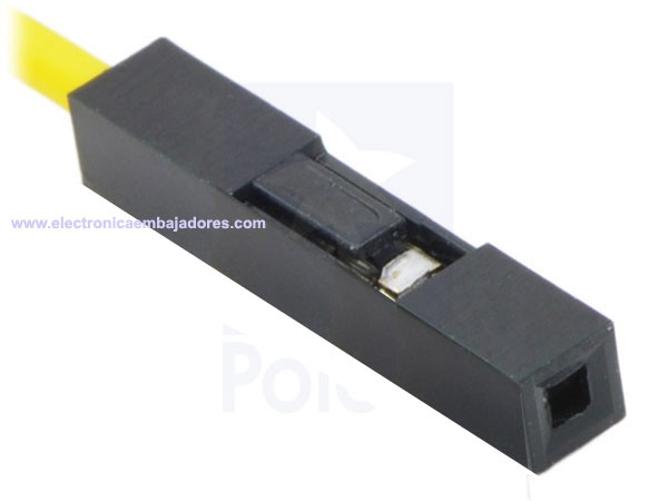 Terminal Hembra para Conector Poste no Polarizado 2,54 mm  (Tipo Dupont)