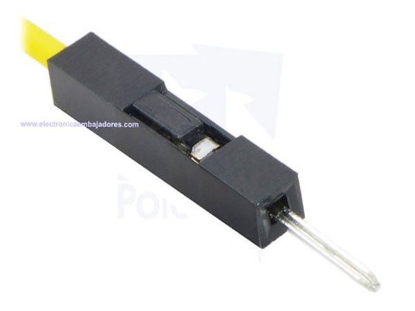 Terminal Macho para Ficha Poste não Polarizado 2,54 mm (Tipo Dupont)