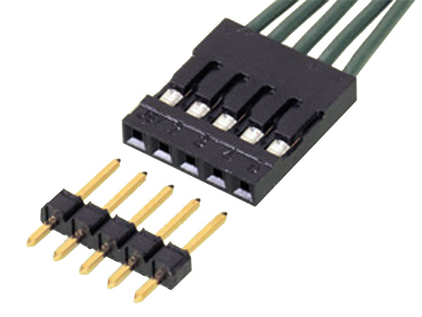 Boîtier Connecteur type MOLEX - non Polarisé - 2,54 mm - 2 x 6 Pôles (genre  Dupont)