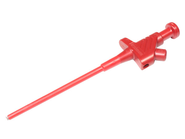 Hirschmann KLEPS 30 RT - Sonda de Teste Longa de Precisão Flexível - Vermelho