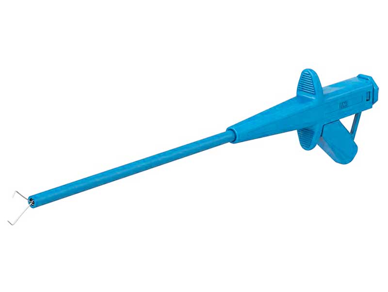 Stäubli SKPS-4_100 - Pointe de Touche Long Flexible de Précision - Bleu - 24.0227-23