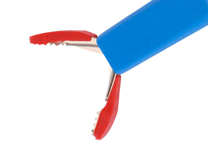 Stäubli AB200 - Sonda de Teste Longa de Precisão a Crocodilo - Azul - 66.9474-23