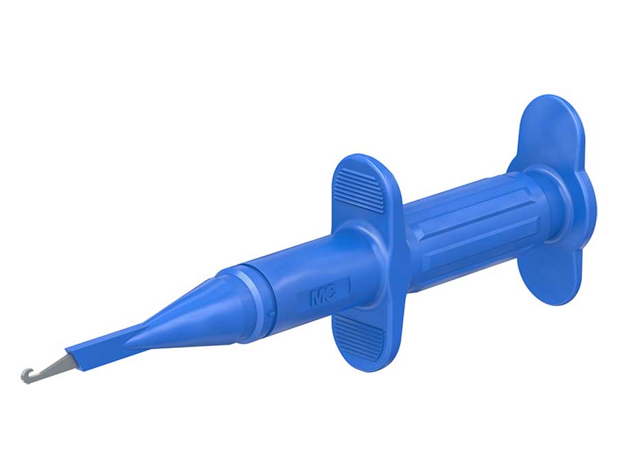Stäubli GRIP-A - Pointe de Touche Long de Précision - Bleu - 66.9116-23