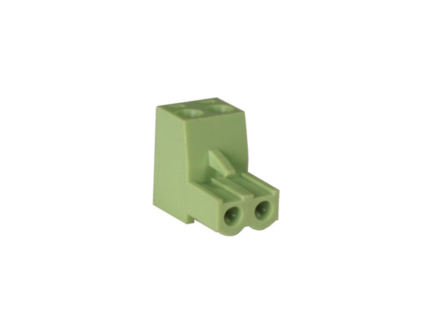 5.00 mm Pitch - Pluggable Right Angle Female Terminal Block - 2 Contacts