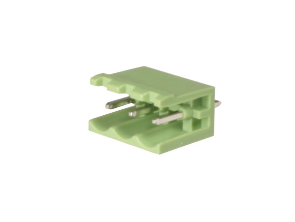 Xinya - Bloco Terminais Plugável Macho Reto Aberto para PCB, 3 Vias, 5.00mm, 15A, Verde - XY2500V-A(5.0)-3P