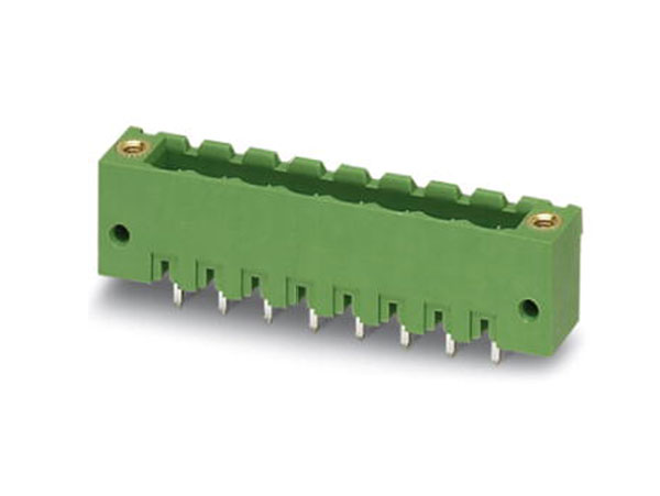 Phoenix Contact - 5.00mm Pitch 8 Contacts, Male Straight Closed Pluggable PCB Terminal Block, 12A, Green - MSTBV 2,5/8-GF