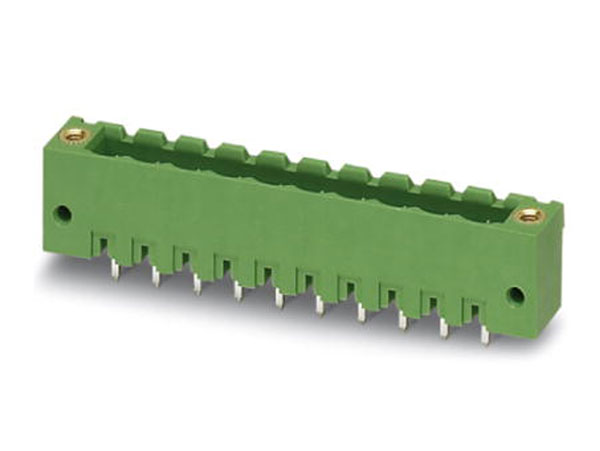 Phoenix Contact - 5.00mm Pitch 10 Contacts, Male Straight Closed Pluggable PCB Terminal Block, 12A, Green - MSTBV 2,5/10-GF
