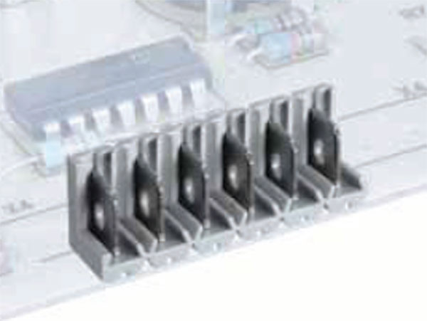 Würth Electronik CUM5/36 - Bloque de Terminales Enchufable Macho Recto y 90º para Cable, 36 Vías, 5.00mm, 16A, Gris, Divisible