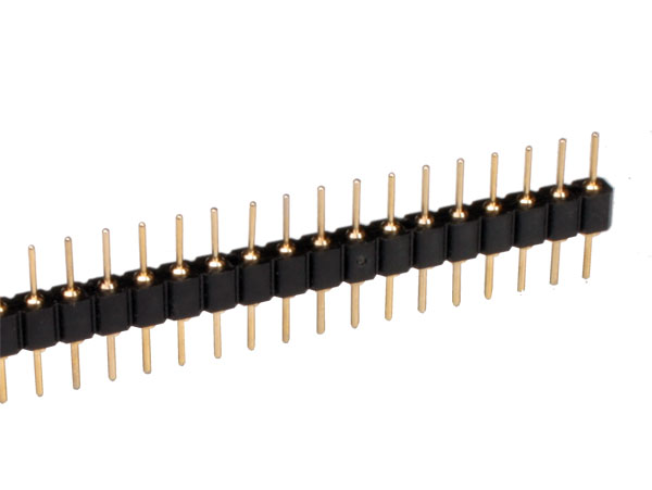 PRECI-DIP - Barrette Mâle Droite - Pas 2,54 mm - 32 Pôles - 800.10.032.10.001101