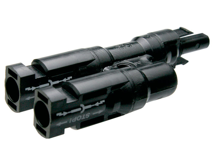 Stäubli PV-AZS4 - Adaptateur Solaire MC4 Mâle - 2 MC4 Femelle - 32.018