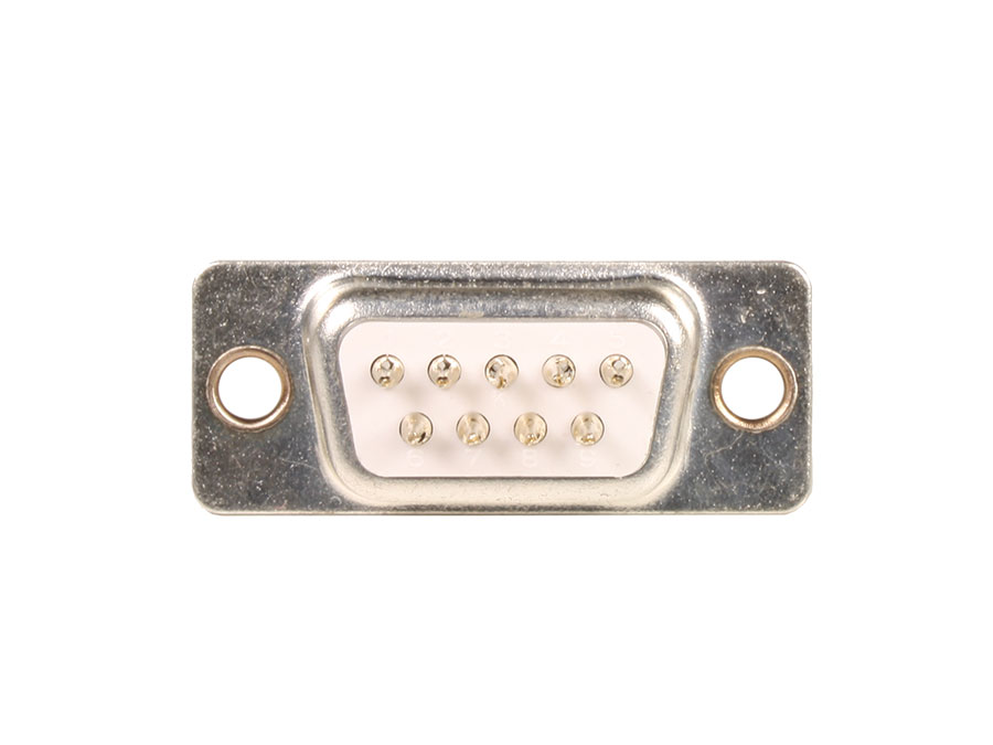 Conector Sub-D Fêmea - Circuito Impresso de 9 Contatos