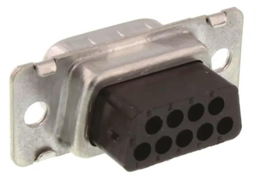 TE Connectivity AMPLIMITE HDP-20 - Connecteur sub-D mâle 9 contacts à sertir - 205204-4