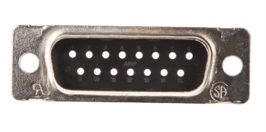 TE Connectivity AMPLIMITE HDP-20 - Connecteur sub-D mâle 15 contacts à sertir - 205206-3