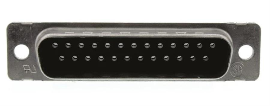 TE Connectivity AMPLIMITE HDP-20 - Connecteur sub-D mâle 25 contacts à sertir - 207464-2