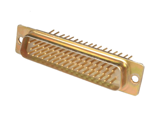 Ficha sub-D Macho - 50 Pinos Circuito Impresso