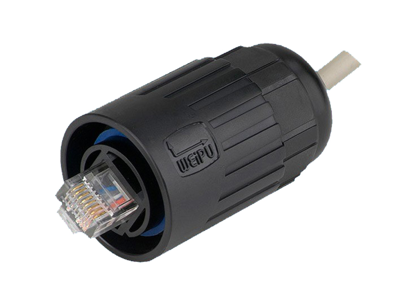 WEIPU RJ45F6II - Capota IP67 para conector estándar FTP/UTP RJ45 8P8C