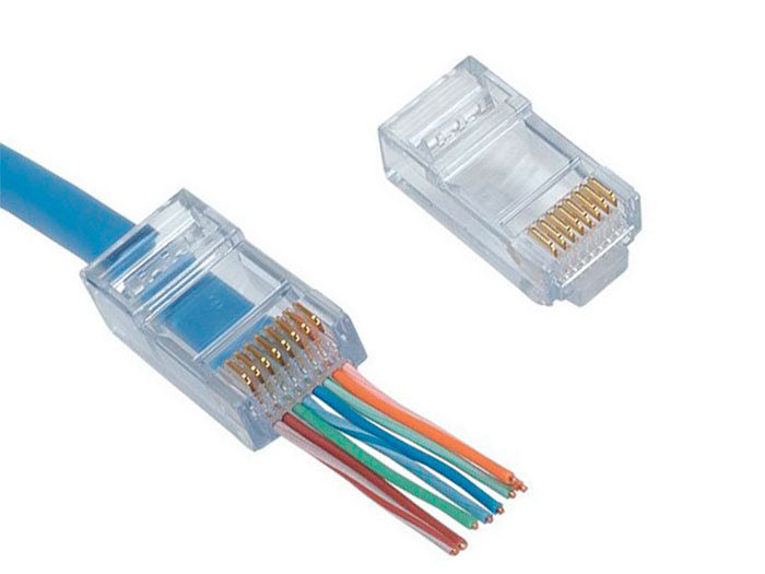 RJ45 EZ - Connecteur Fiche Mâle 8P8C Cat. 5E et 6 - 3001-5/EZ