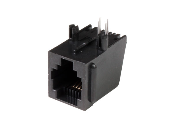 Connecteur Modulaire Circuit Imprimé Femelle 6P4C - RJ11 - horizontal
