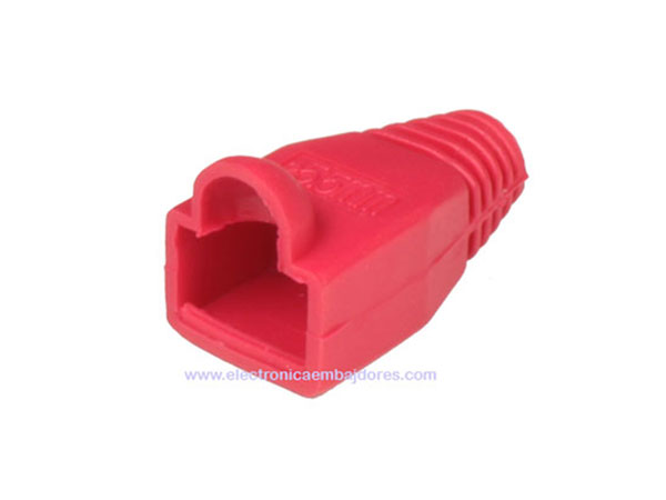 Funda Protectora RJ45 Cat. 5/6 - Roja - 39.009/R