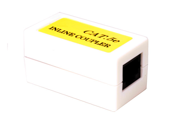 Adaptateur Double Femelle 8P8C - RJ45 - Cat. 5E