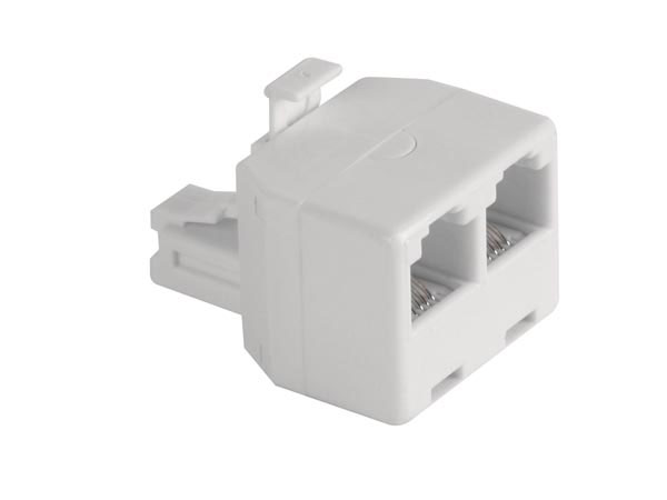 Adaptateur Doubleur 6P4C - RJ11 - 4 Fils - 39.015/6/4