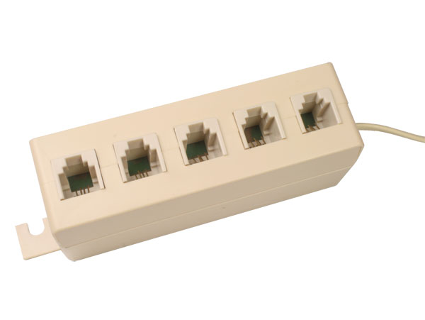 Adaptateur 5 Voies 6P4C - RJ11 - 4 Fils - 39.019/6/4