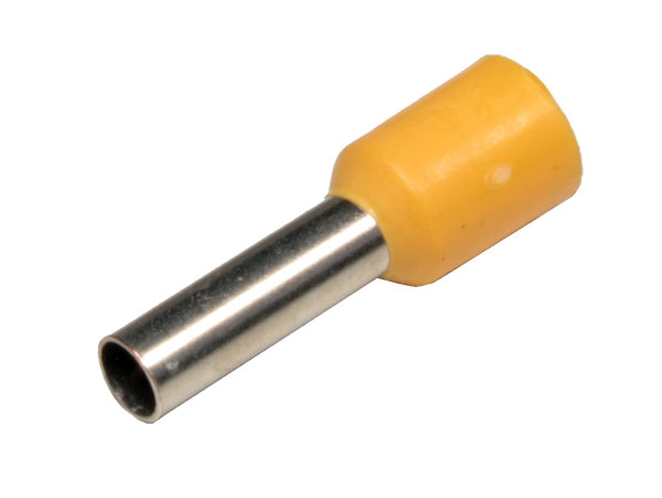 JST TT-400 - Puntera Hueca Aislada Naranja 4,0 mm² L=9 mm - 100 Unidades