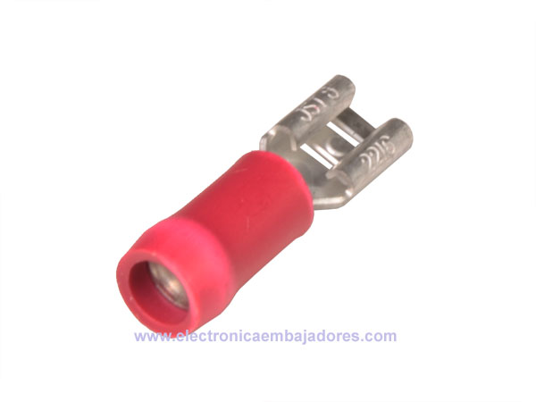 FVDDF1.25-187A-8 (15135E) - Cosse Faston Femelle 1,5 mm² 4,8 mm - 100 Unités - 15135E