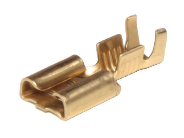 BTO-2.5-250N - Terminal Faston 6,3 mm Hembra Latón - 100 Unidades - H-123