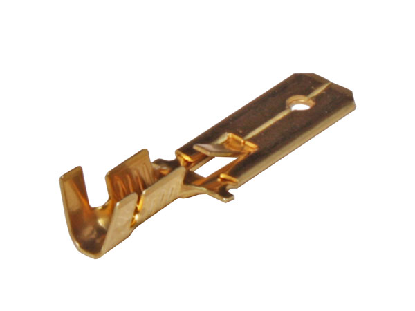 BIM-2.5-250D - Terminal Faston 6,3 mm Macho Latón - 100 Unidades