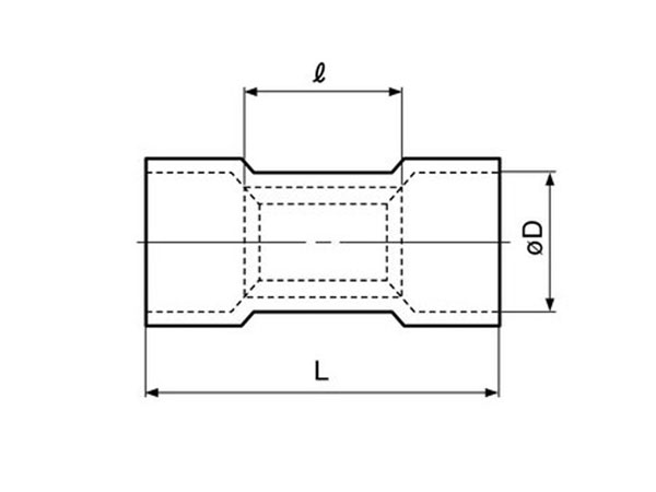 JST FVWSC-5.5 - Isolé Longues pour Cosses - 6 mm² - 100 Unités - 46152