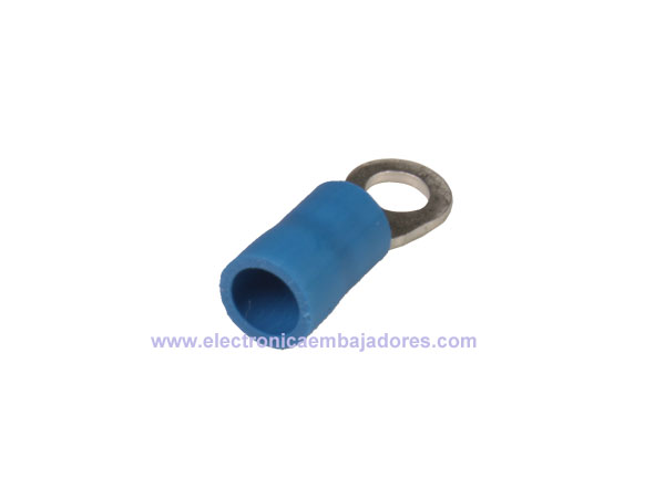 JST FVWS2-M3 - Terminal Redondo Aislado 2,5 mm² Ø3,7-6,6 mm - 25 Unidades - 25136