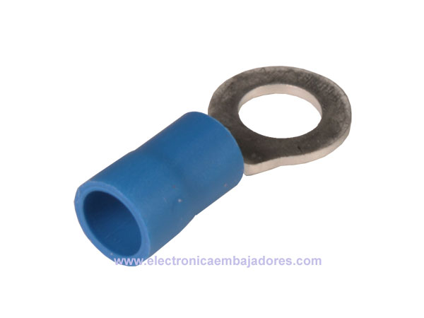 JST FVWS2-5 - Terminal Redondo Isolado 2,5 mm² Ø5,3-9,5 mm - 25 Unidades - 25553