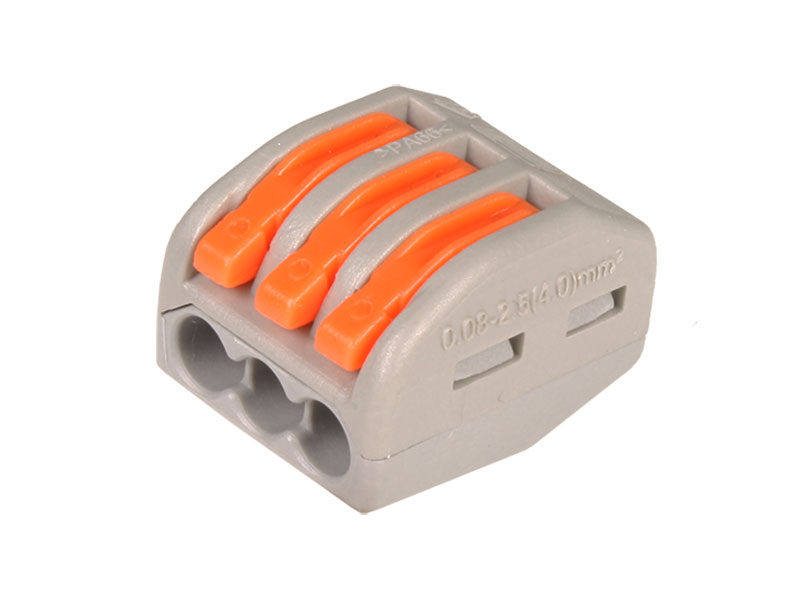 Connecteur D&aposépissure 3 Contacts - 0,08 .. 4 mm²