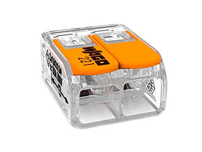 Wago 221-612 - Conector Empalme 2 Contactos Hasta 6.0 mm²