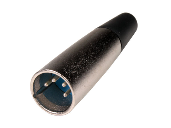 Connecteur XLR Fiche Mâle 4 Pòles - 10.236/4/M