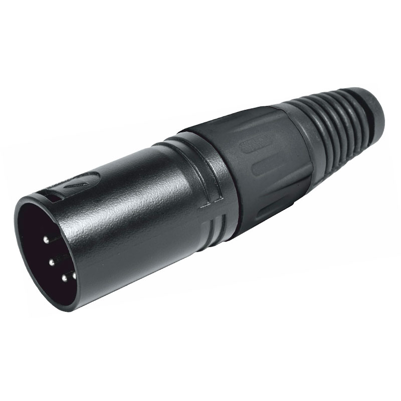 Ficha XLR Aérea Macho 5 Pinos - 10.236/5/M