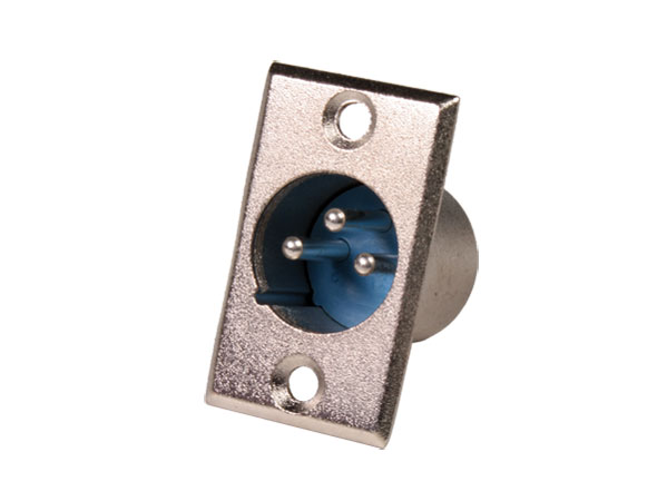 Connecteur XLR Embase Mâle 3 Pòles - 10.235/3/M