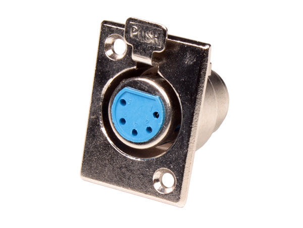 Connecteur XLR Embase Femelle 5 Pòles