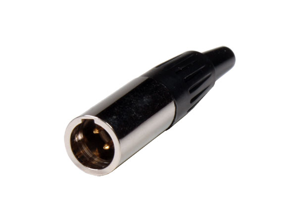 5 Pole Male Cable mini-XLR Connector - MXLR-5W