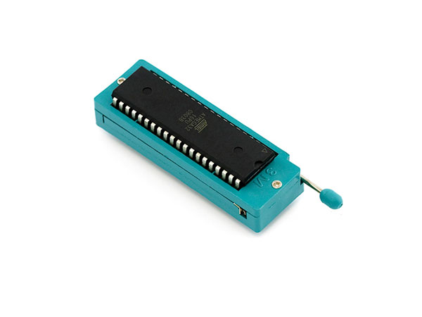 Support de Circuit intégré à force d'insertion nulle 40 Pòles - ZIF - 15,24 mm