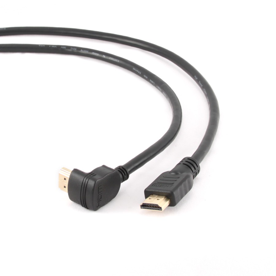 Cablexpert CC-HDMI490-10 - Cordon HDMI vers HDMI Coudé - 3,0 m