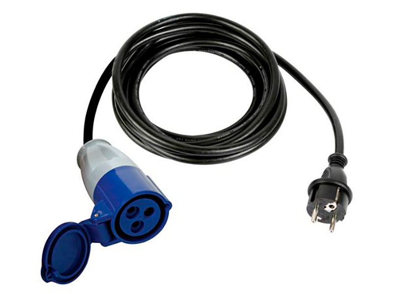 Conexión Eléctrica CEE Hembra a SCHUKO - 3 M
