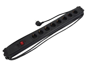 Bloco Protegido 8 Tomadas Com Terra - NETBS8SSF