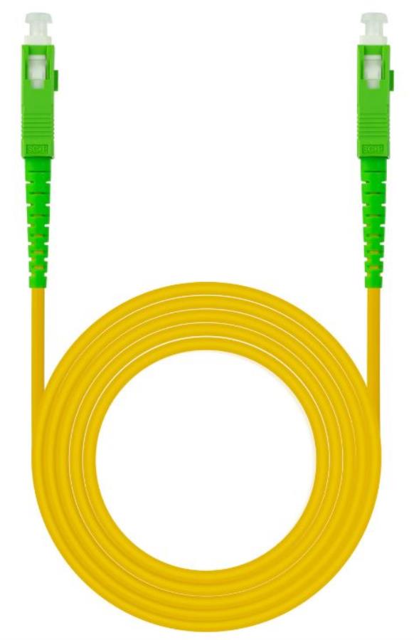 Nanocable - Connexion monomode SC/APC - SC/APC, SM 9/125 1,8 mm, 20 M - 10.20.0020