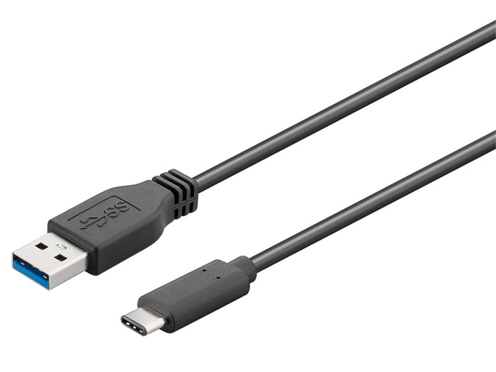 Green Mouse - Câble USB 3.1 - USB-C Mâle vers USB-A Mâle - 1 m - 46956545
