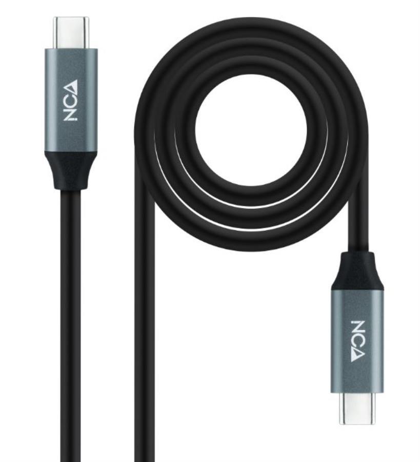 Nanocable - Connexion USB-C mâle - USB-C femelle 2M 3.2 GEN2x2 4K/60Hz - 10.01.4102-COMB