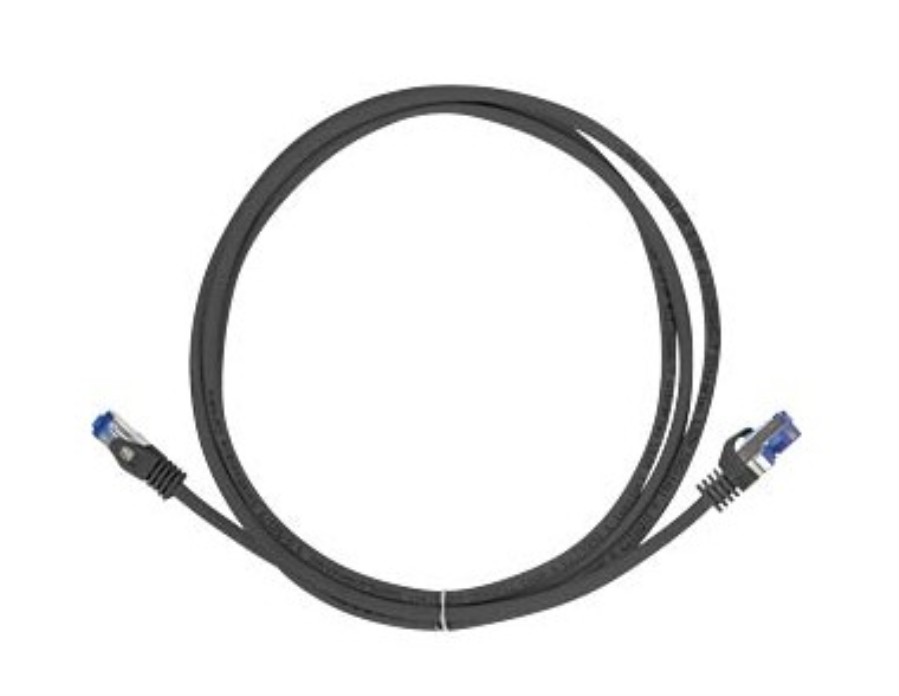 FTP Cat. 6 Male- Male - 2 m Patch Cable - Black