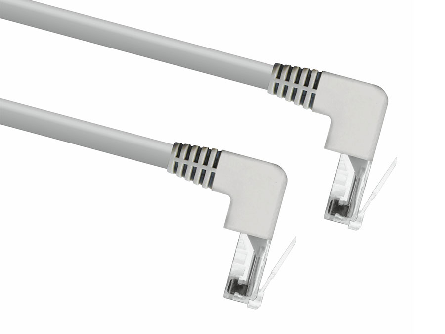 Cable de Conexión UTP Cat. 6 Macho Acodado - Macho Acodado 5m